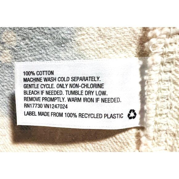 Tie-Dye Denim Skirt By Gabriella For Future Collective Size 18Front Slit - Picture 4 of 4